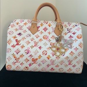 Louis Vuitton Aquarelle speedy 35